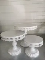 20CM Présentoirs dentelle à mignardises