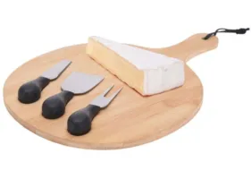 Plateaux bois à fromage + Set couverts de service